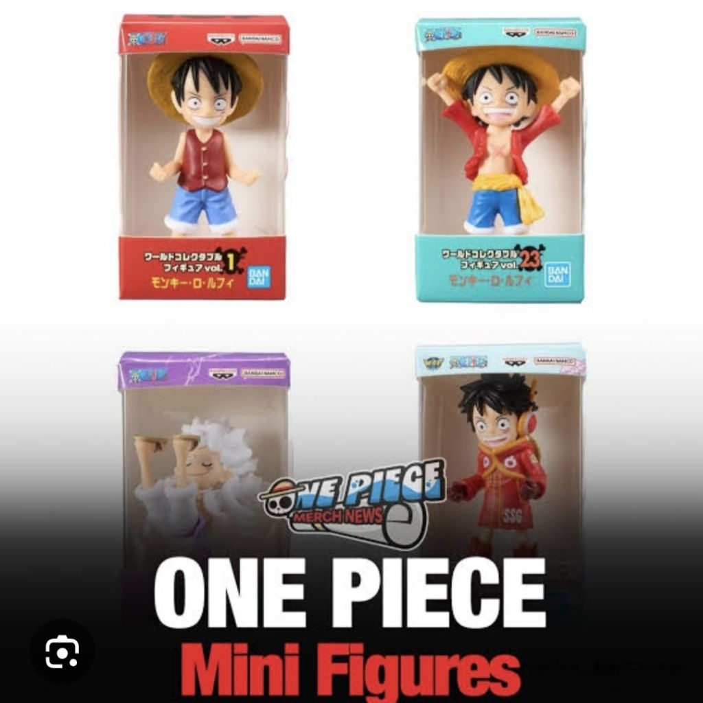 One Piece Mini Figure Luffy Box Mini Figure One Piece