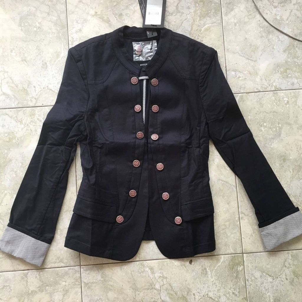 NEW - BONNIE ALEX Baju Outerwear Jaket Blazer Wanita Women Casual Jacket
