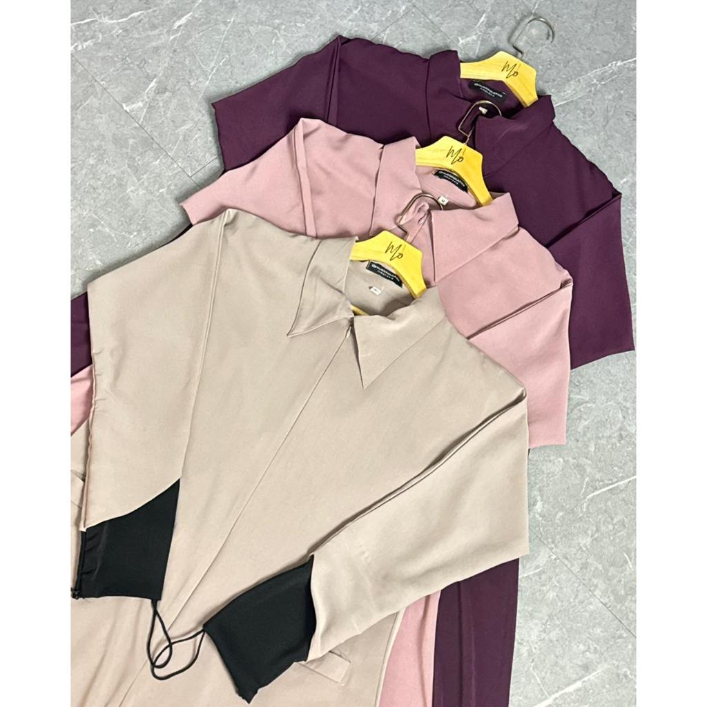 Abaya Mahreen - Bahan Naem - Abaya Busui Friendly - Abaya Wudhu Friendly