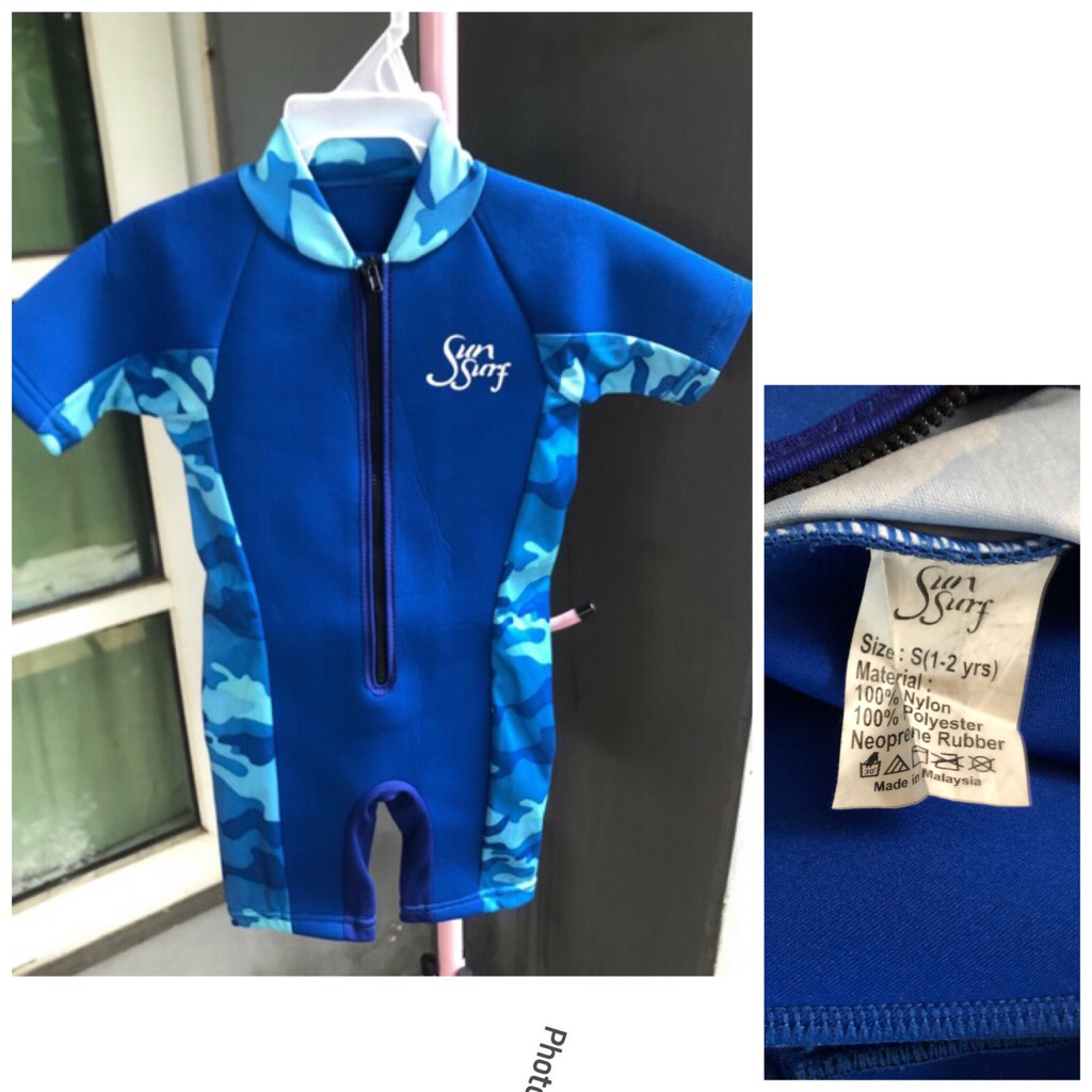 thermal anak sun surf biru army