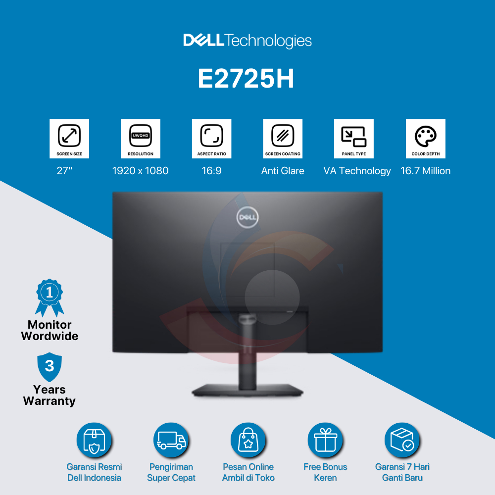 Dell 27" Monitor - E2725H