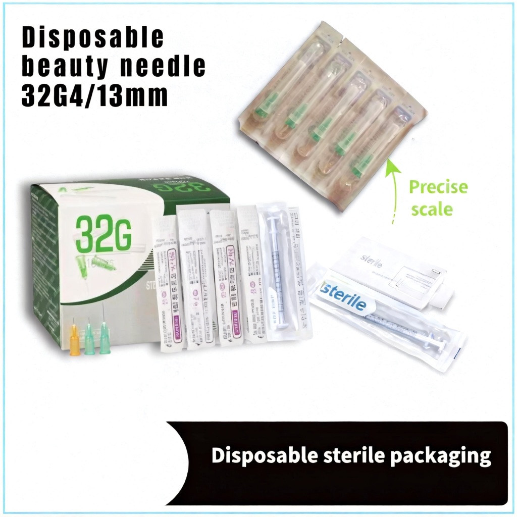 Needle Meso 32G 4mm 13mm Jarum Halus Untuk Botox Meso Registerasi Kemenkes Made in Korea