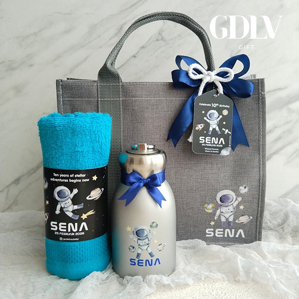 Souvenir Ulang Tahun Anak Premium Tema Astronot