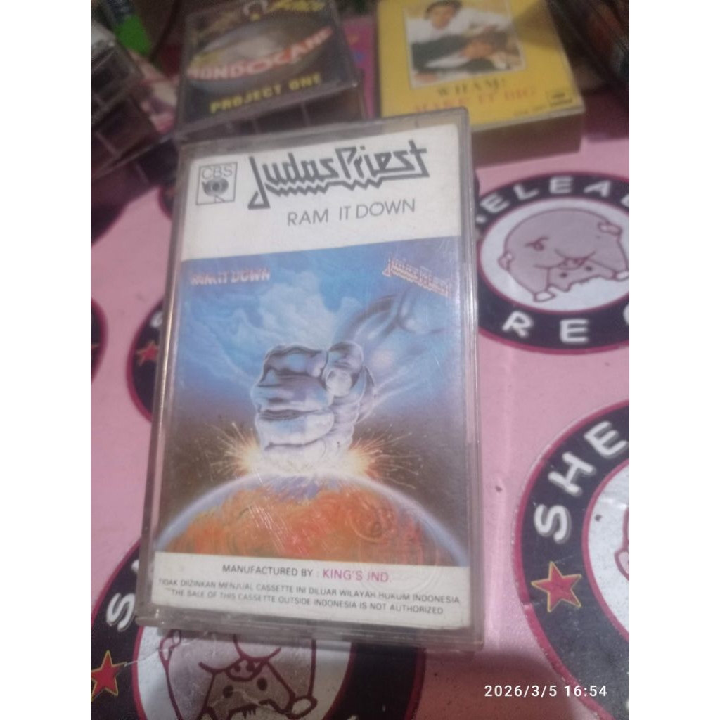 Kaset Judas Priest - Ram It Down