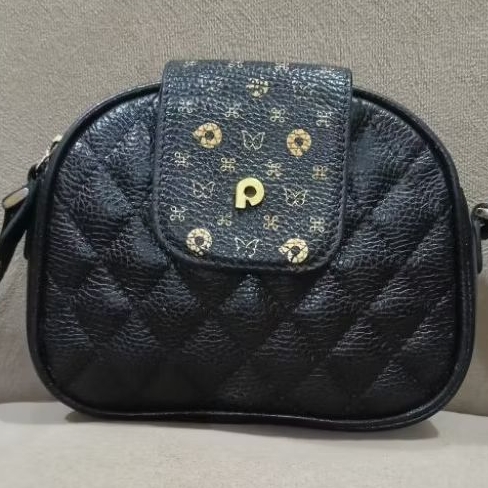 TAS SELEMPANG PAPILLON K 3440 SEKEN MULUS WARNA HITAM