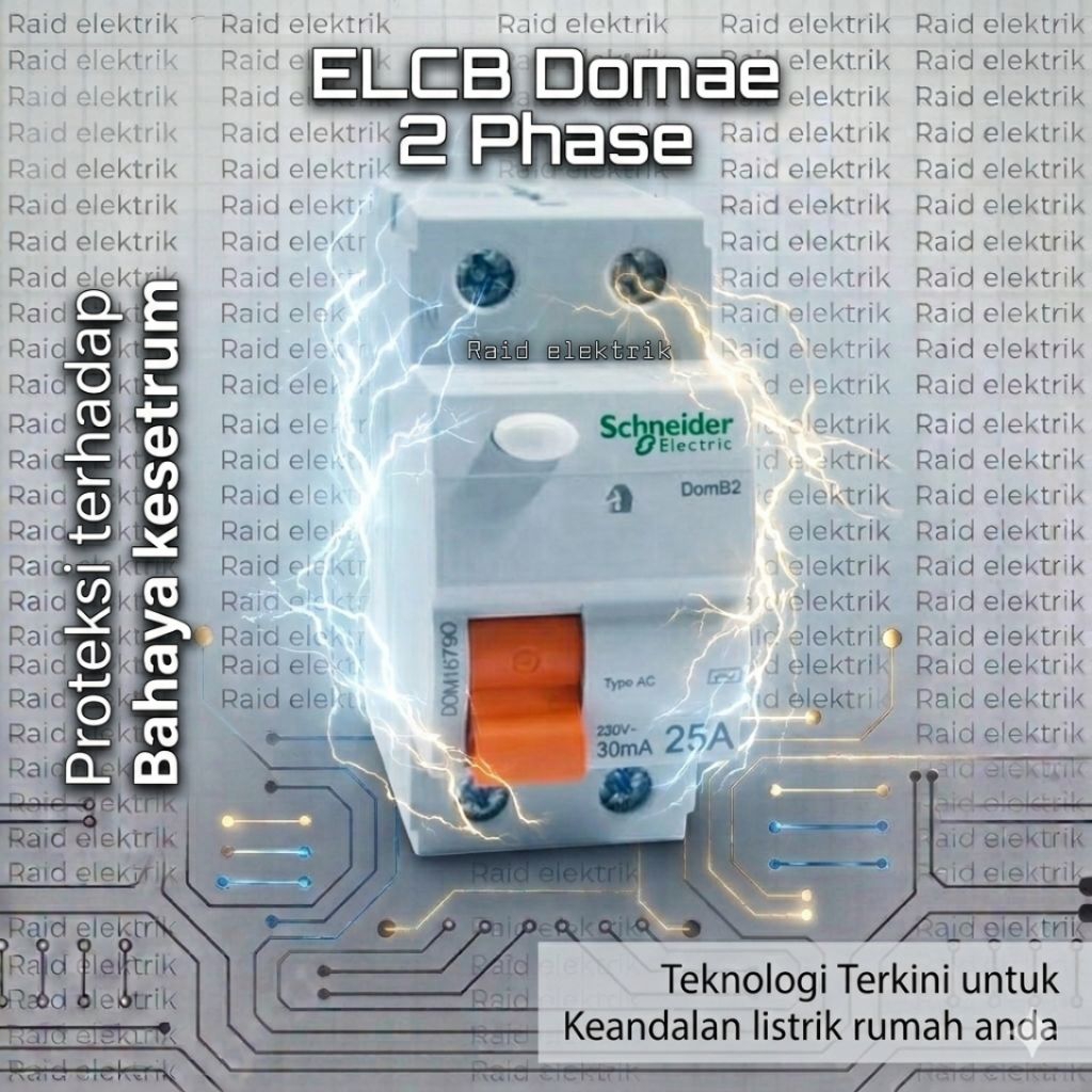 RCBO/ELCB/RCCB listrik bekas 10a, 25a, 63a Murah siiap Pakai
