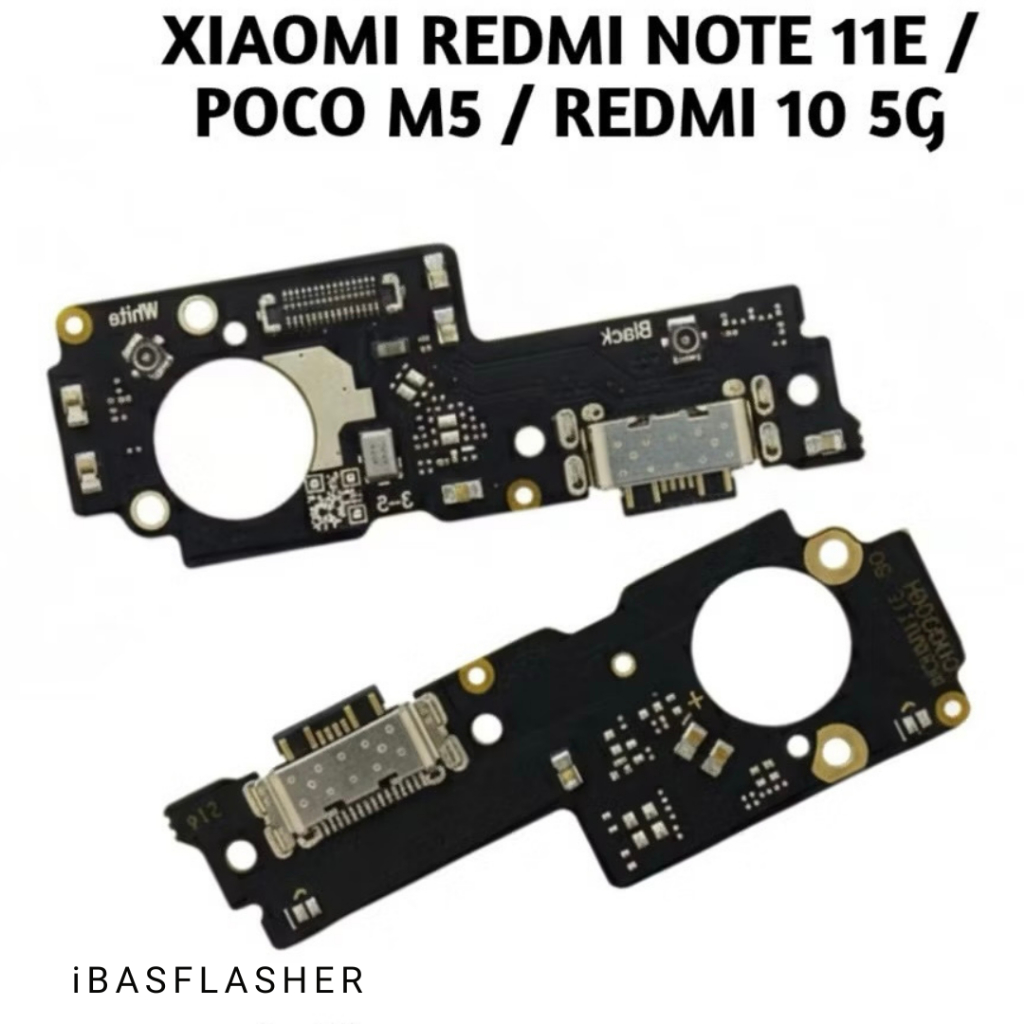 papn cas papan charger pcb cas / papan konektor xiaomi redmi 10 5G / poco M5 / note 11e