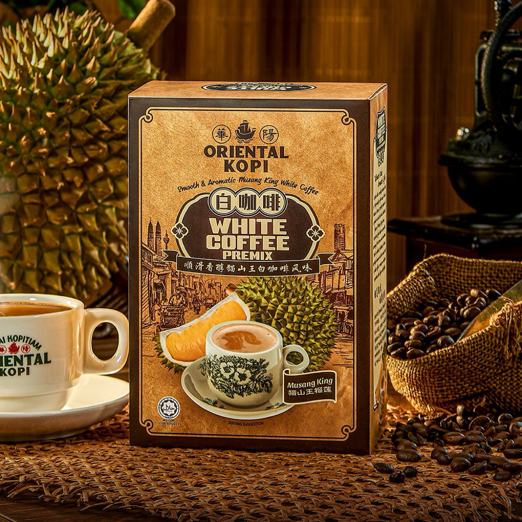 Original Kopi Malaysia - White Coffee Musang King Oriental - 10 Sachets