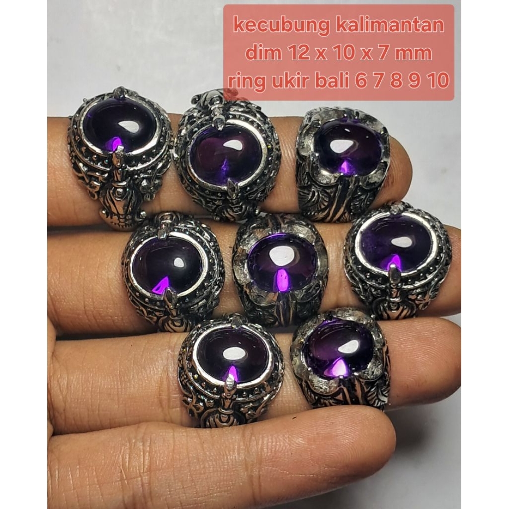 batu kecubung kalimantan