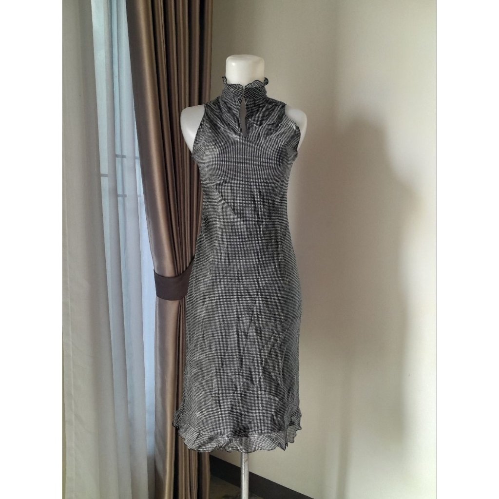 Sleeveless Turtleneck Mididress, Mididress Turtleneck