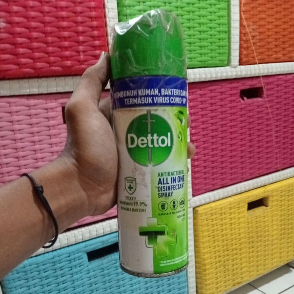 Dettol Disinfektan Spray 450ml | Dettol Disinfektan Semprotan Dettol Hijau