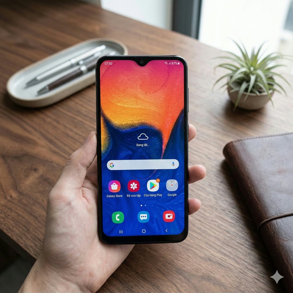 HANDPHONE HP SAMSUNG GALAXY A10S RAM 2 MEMORI 32 SECOND SEKEN BEKAS