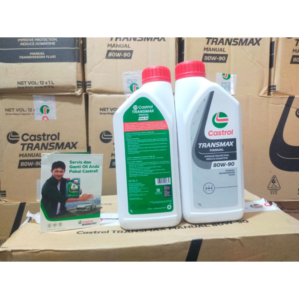 Oli Transmisi Manual Castrol 80w90 GL-4 Original