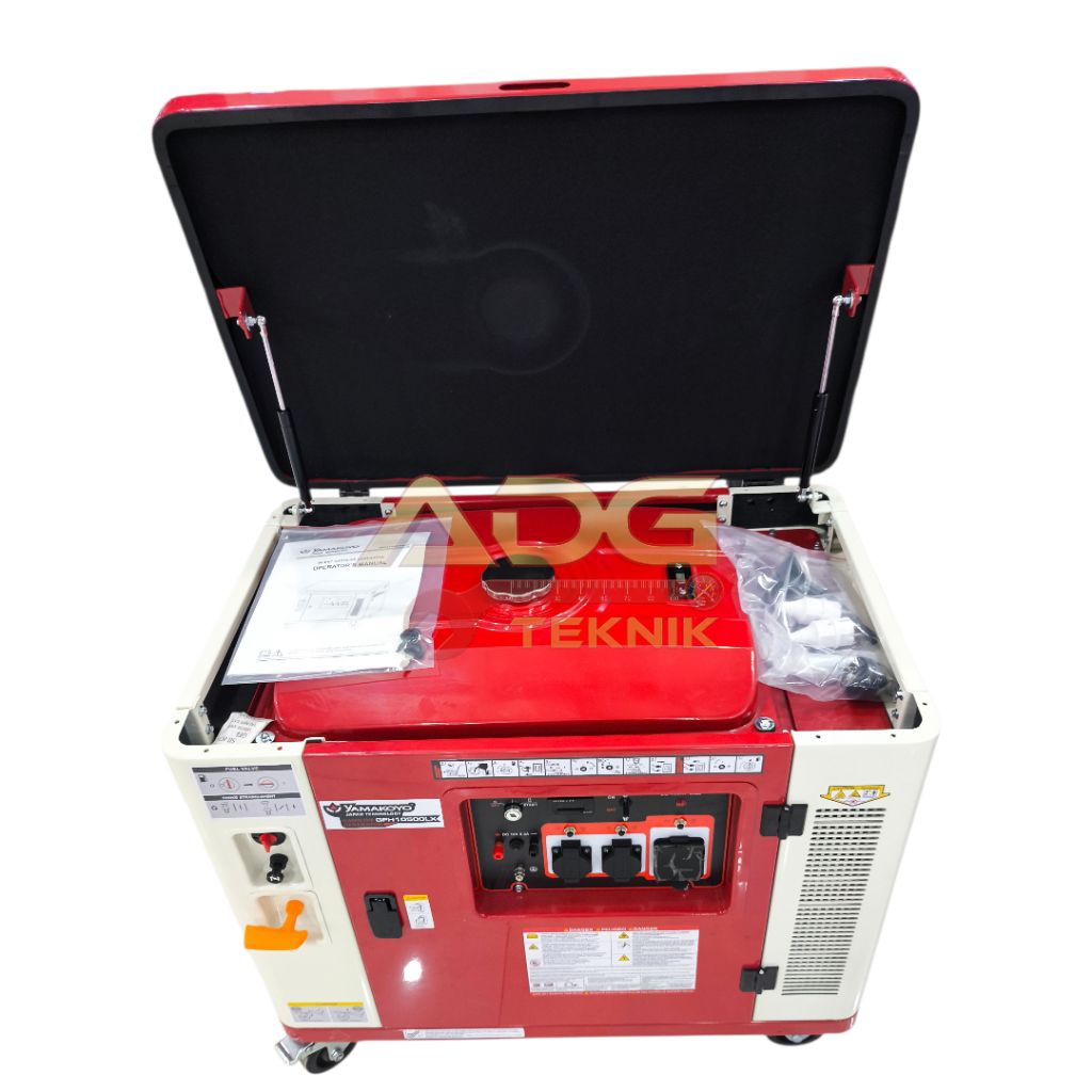 MESIN GENSET LISTRIK SILENT YAMAKOYO GFH 10500LX 7.5KW GENERATOR GENSET LISTRIK SILENT