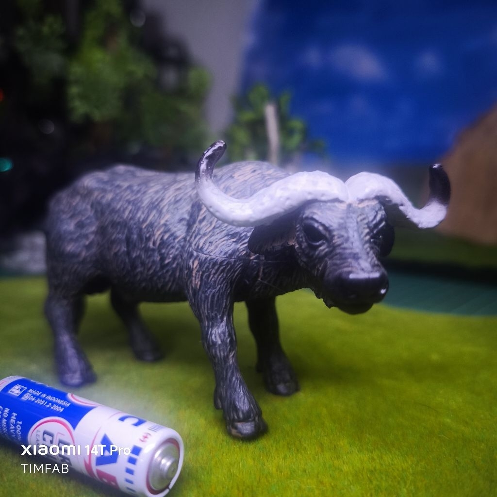 African Cape buffalo kerbau Afrika figure