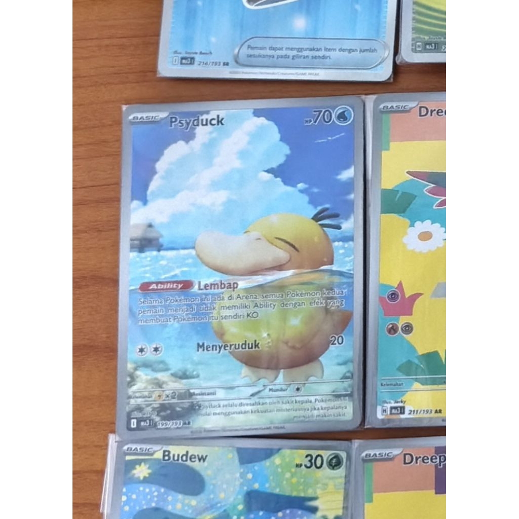 AR Psyduck - Mega Impian Pokemon Card