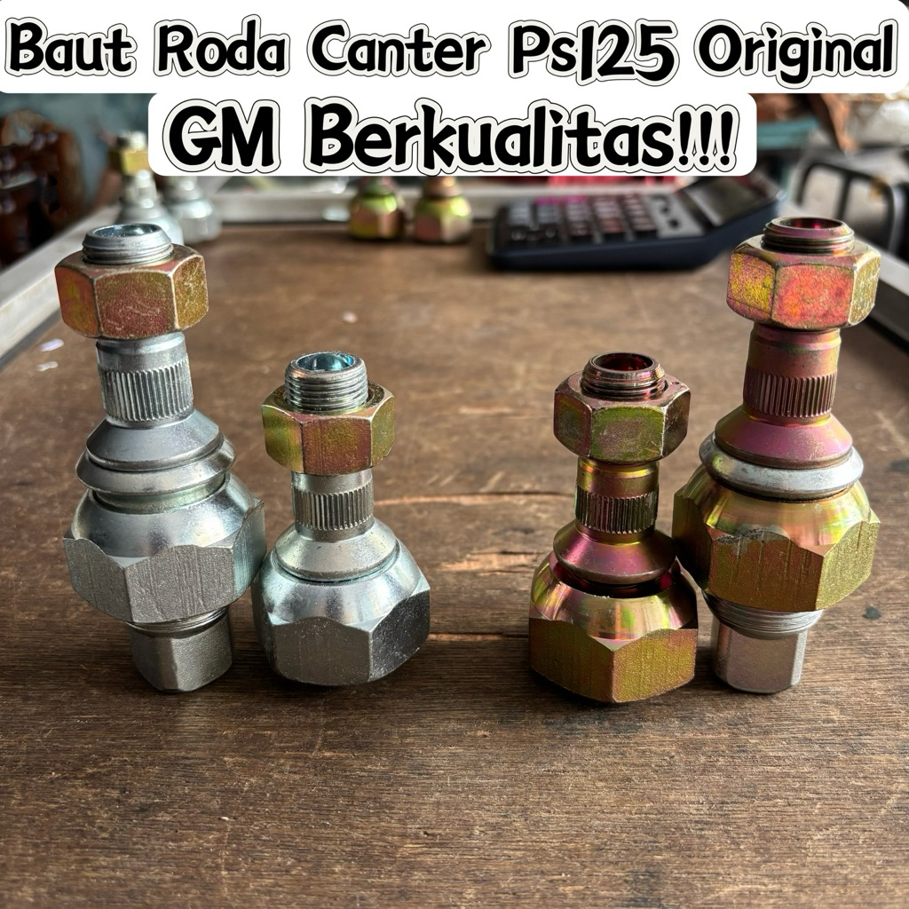 Baut Roda Canter Ps125 Original GM Berkualitas / Baud Roda Belakang Canter / Baud Roda Depan Canter 