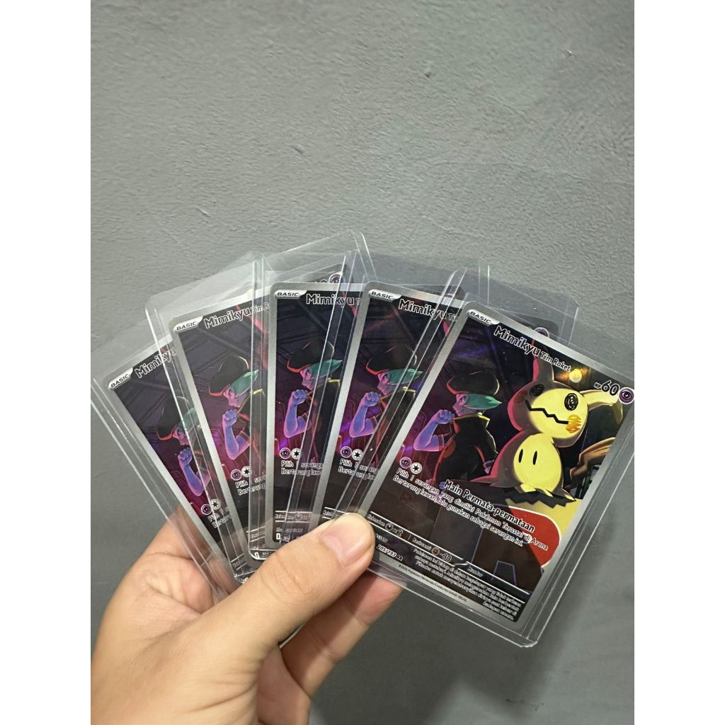 AR Mimikyu Tim Roket Mega impian