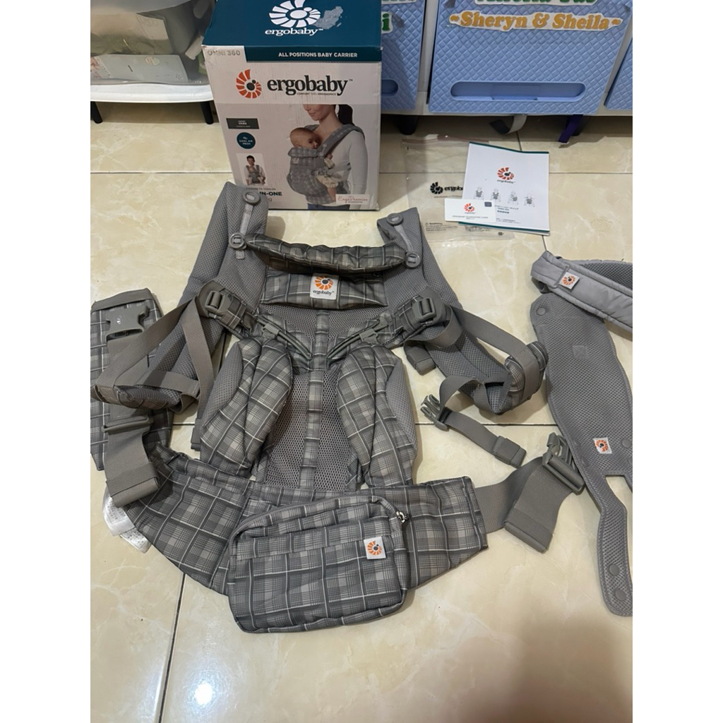 Preloved Ergobaby Omni 360 Cool Air Mesh Original Japan