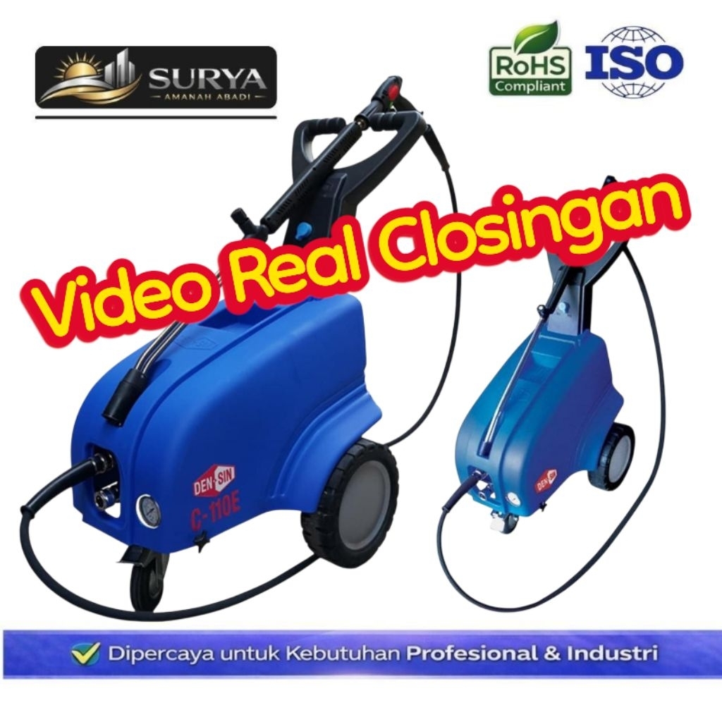 SAA - Nilfisk Densin High Pressure C110E Jet Cleaner Nilfisk C 110 E