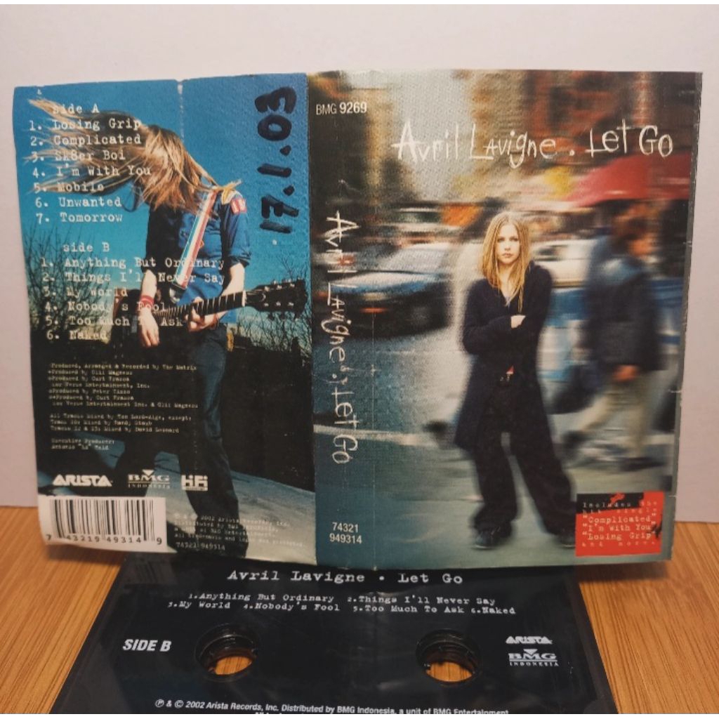 Kaset Avril Lavigne - Let Go