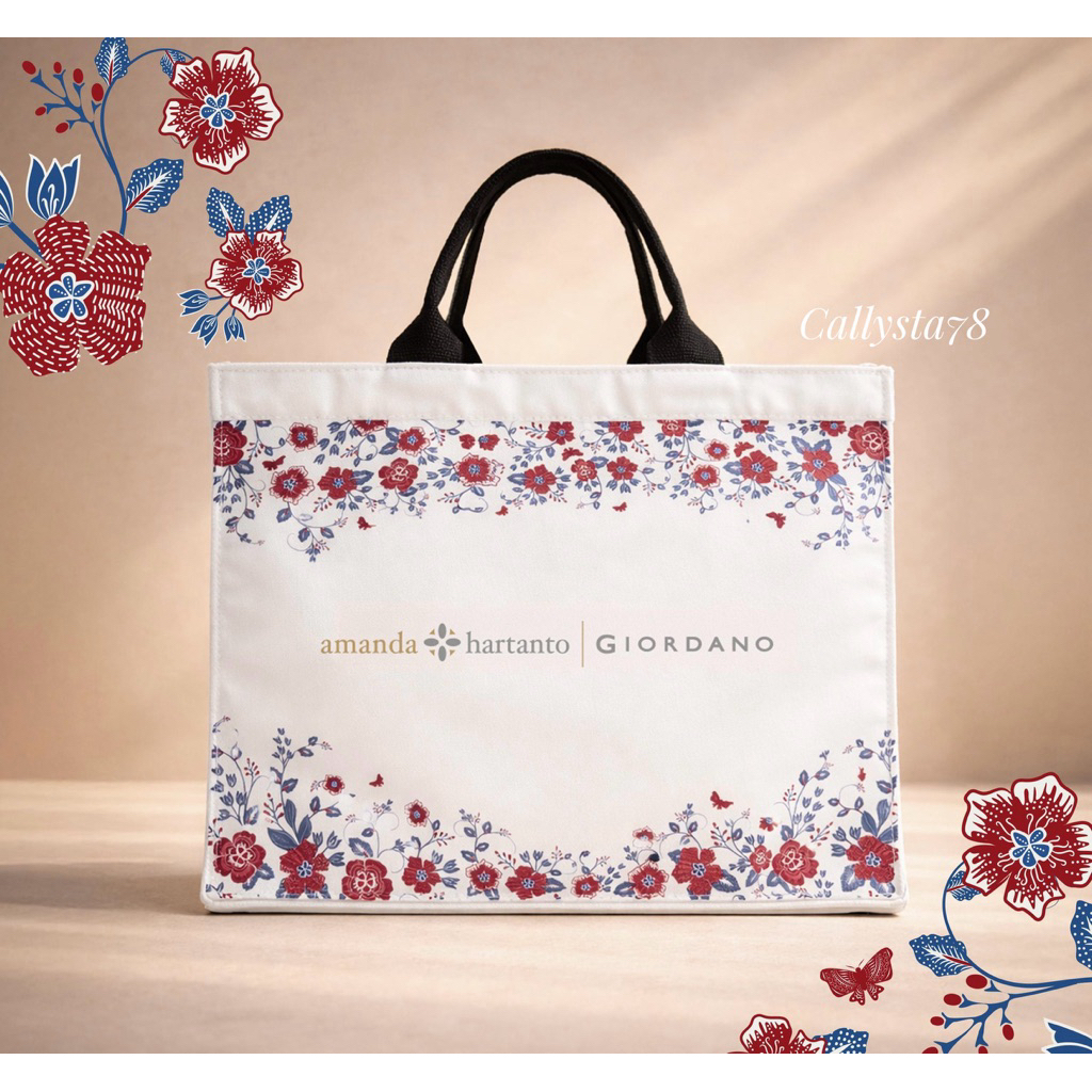 Giordano Tote Bag  Amanda Hartanto X Giordano