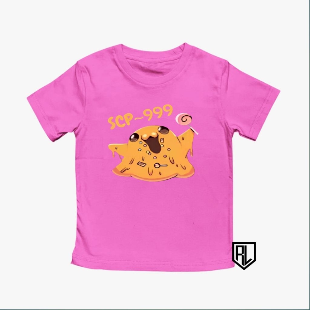 baju anak kaos anak Scp 999 Free cetak nama anak
