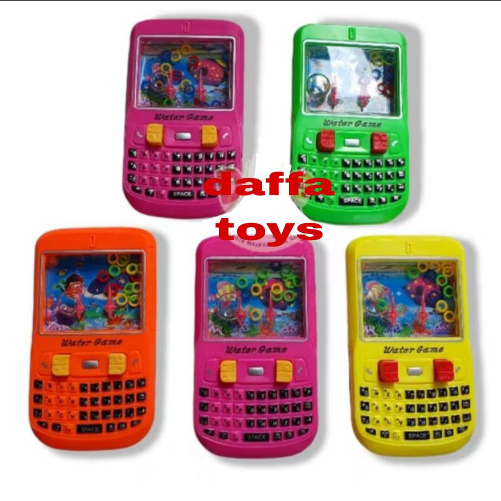 mainan game air / mainan hp air / mainan jadul game air