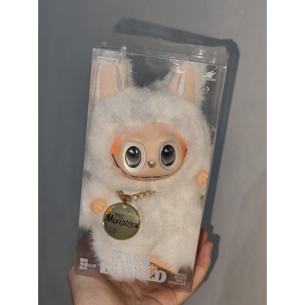 HIGH STAR Gantungan Labubu Cantik / PopMart Labubu / Labubu White Angel / Labubu Murah / Labubu Lucu