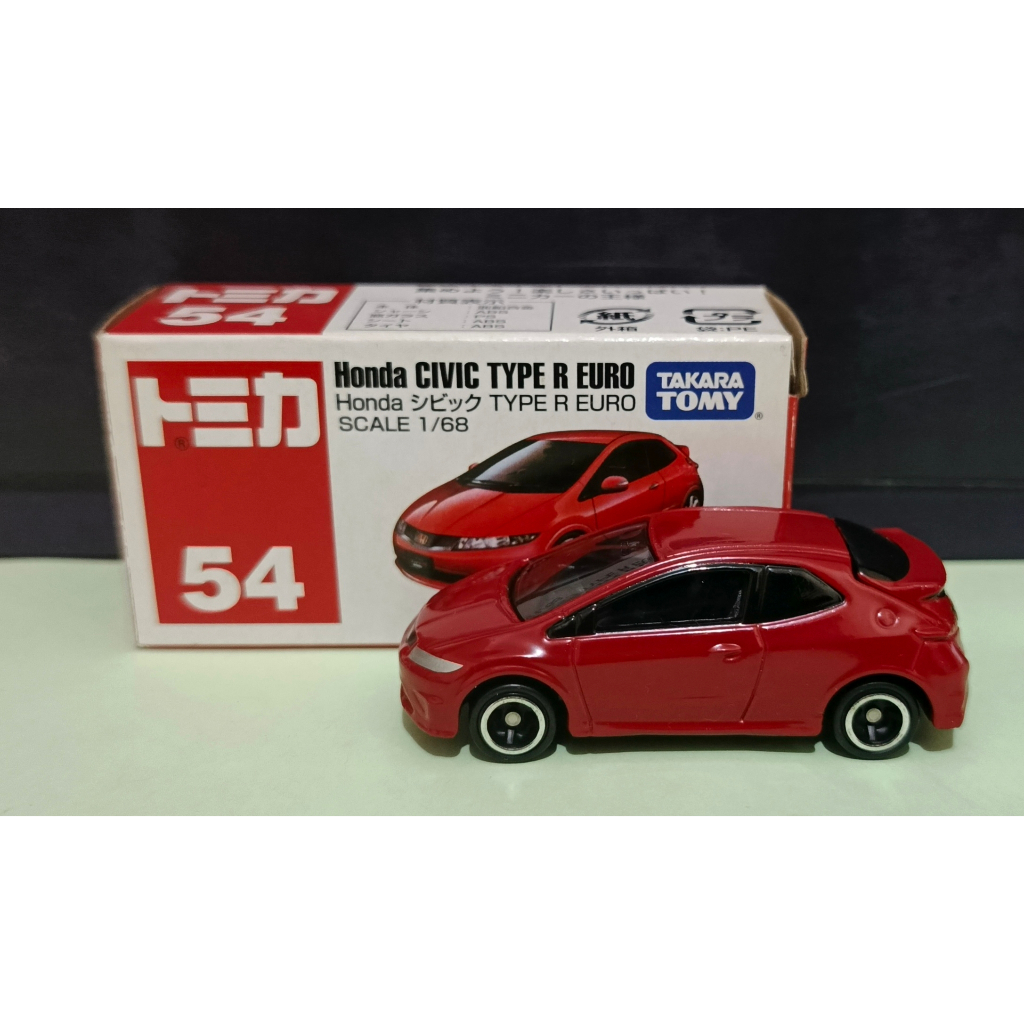 Diecast Tomica 54 HONDA CIVIC TYPE R EURO