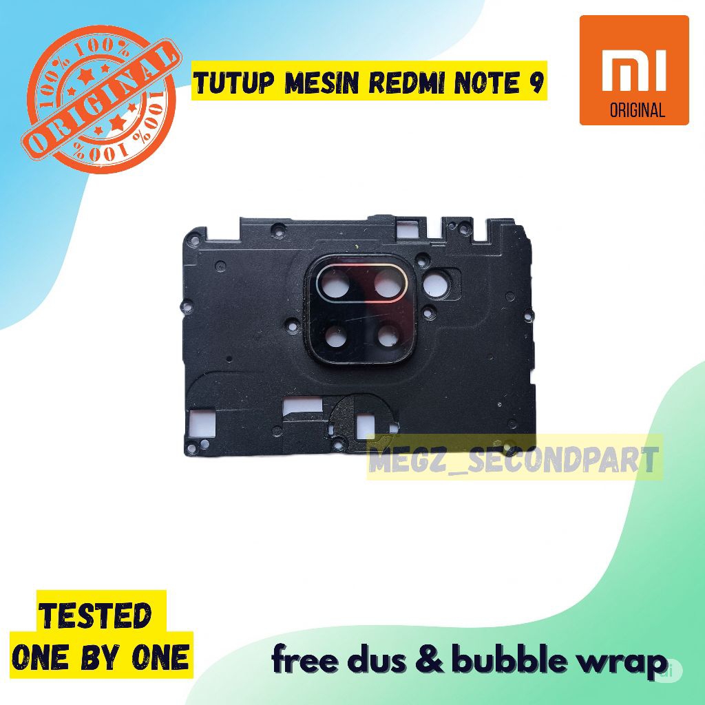 Tutup Mesin Xiaomi Redmi Note 9 Original Copotan