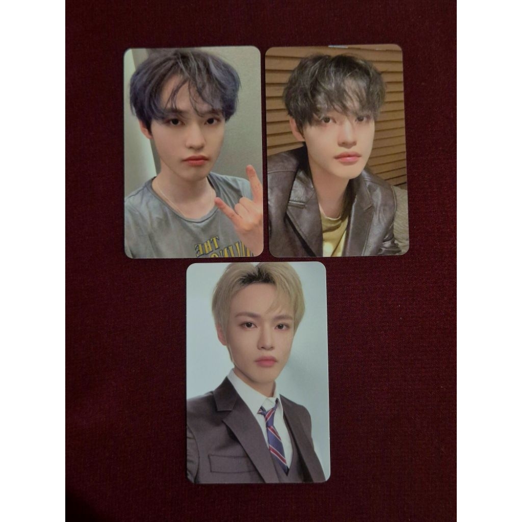 PC NCT CHENLE OFFICIAL STARRIVER GO BACK TO THE FUTURE BTTF LETHER JACKET METAL SELCA NCTZONE