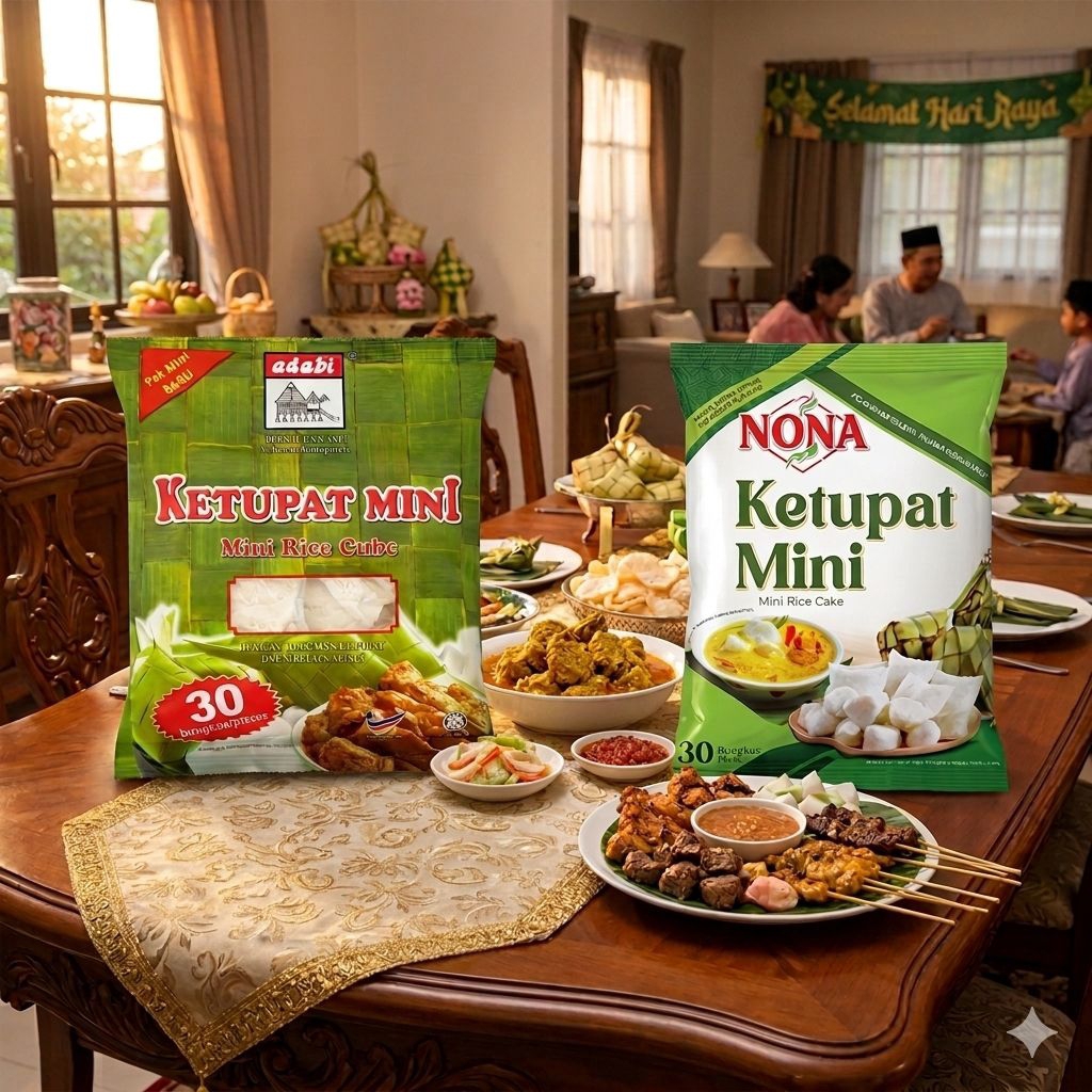 ketupat mini Adabi ,  ketupat mini Nona