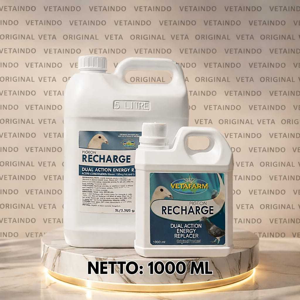 RECHARGE VETAFARM ( BESAR 1000ml) RECHARGE 1 LITER RECHARGE VETAFARM