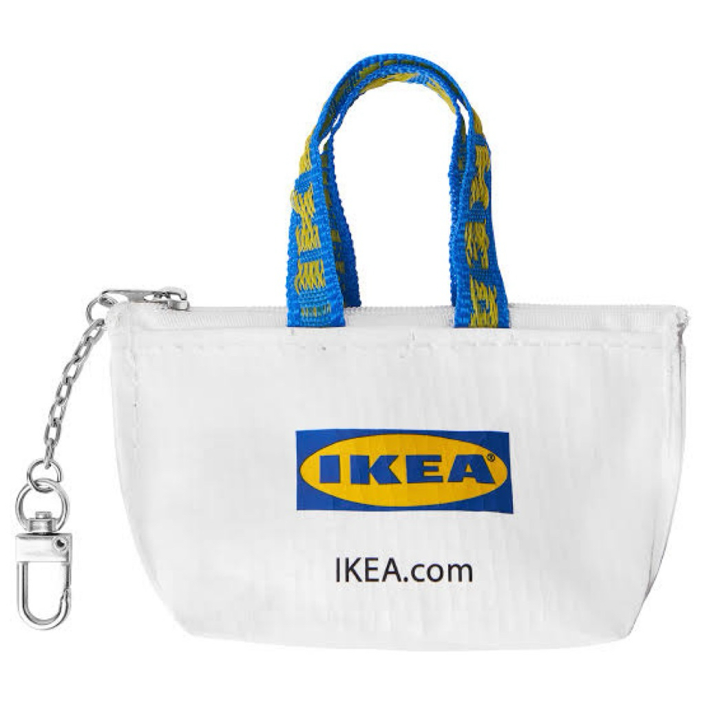 Ikea KNOLIG, gantungan kunci bentuk tas 9x7 cm - Jastip Ikea Sby
