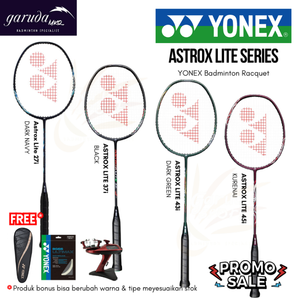 Raket Badminton Yonex Astrox lite 27i / Yonex Astrox lite 37i / Yonex Astrox lite 43i / Yonex Astrox