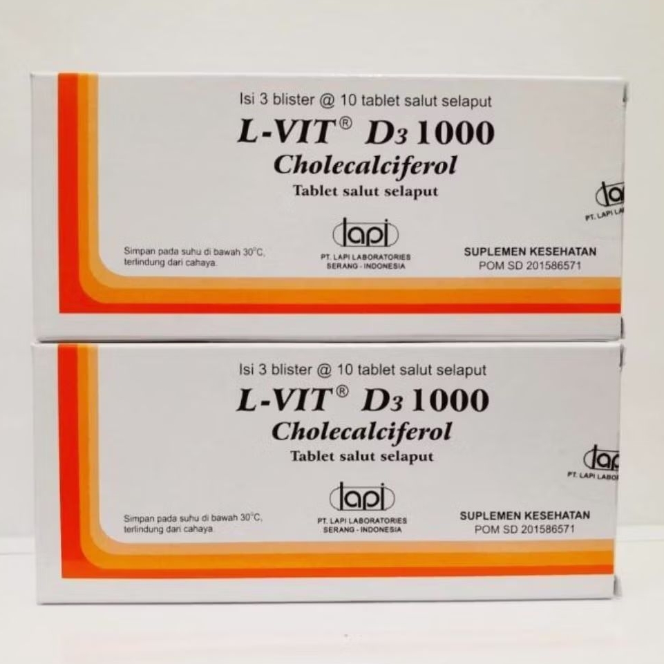 L-VIT D3 1000 BOX 30 TABLET
