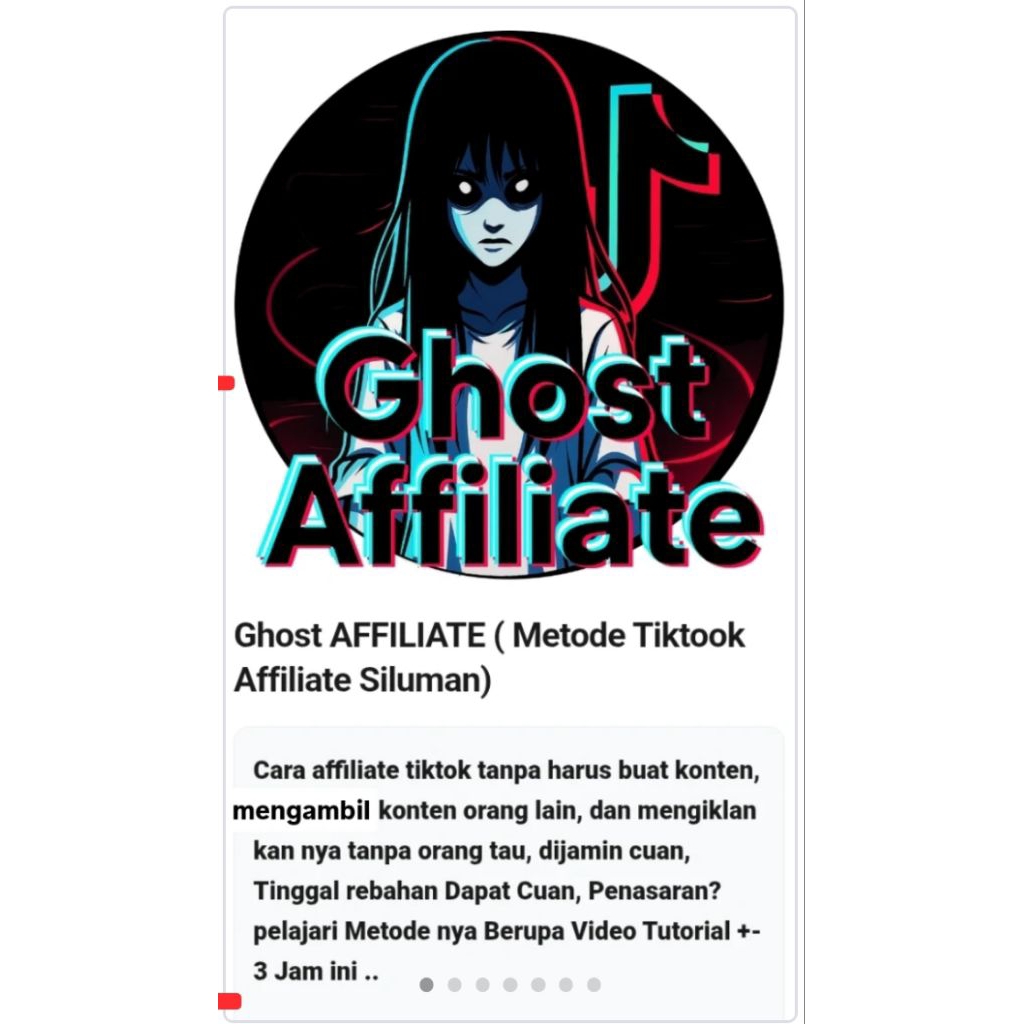 Video Tutorial Affiliate Tiktok