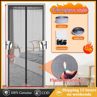 Tirai Pintu Anti Nyamuk Magnet Ventilasi Bagus Tidak Pengap