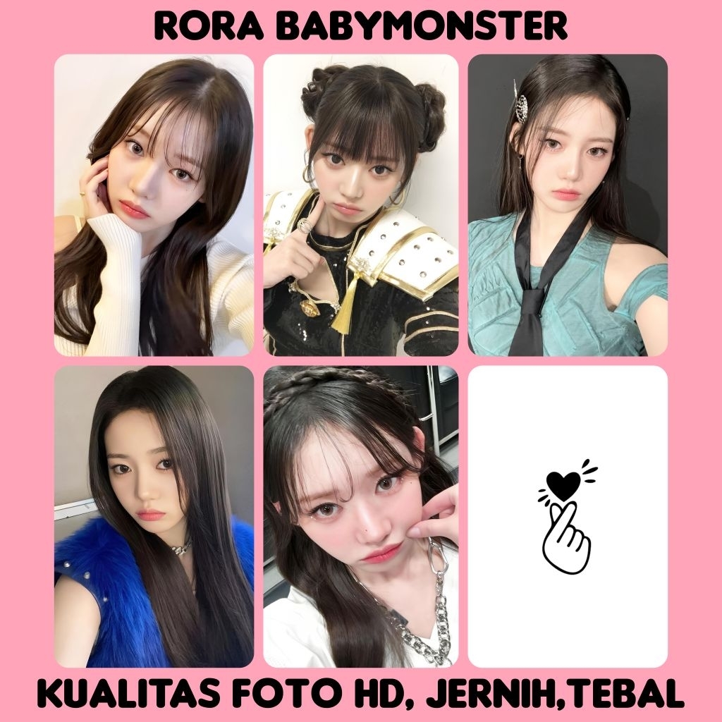 Photocard unoff RORA BABYMONSTER