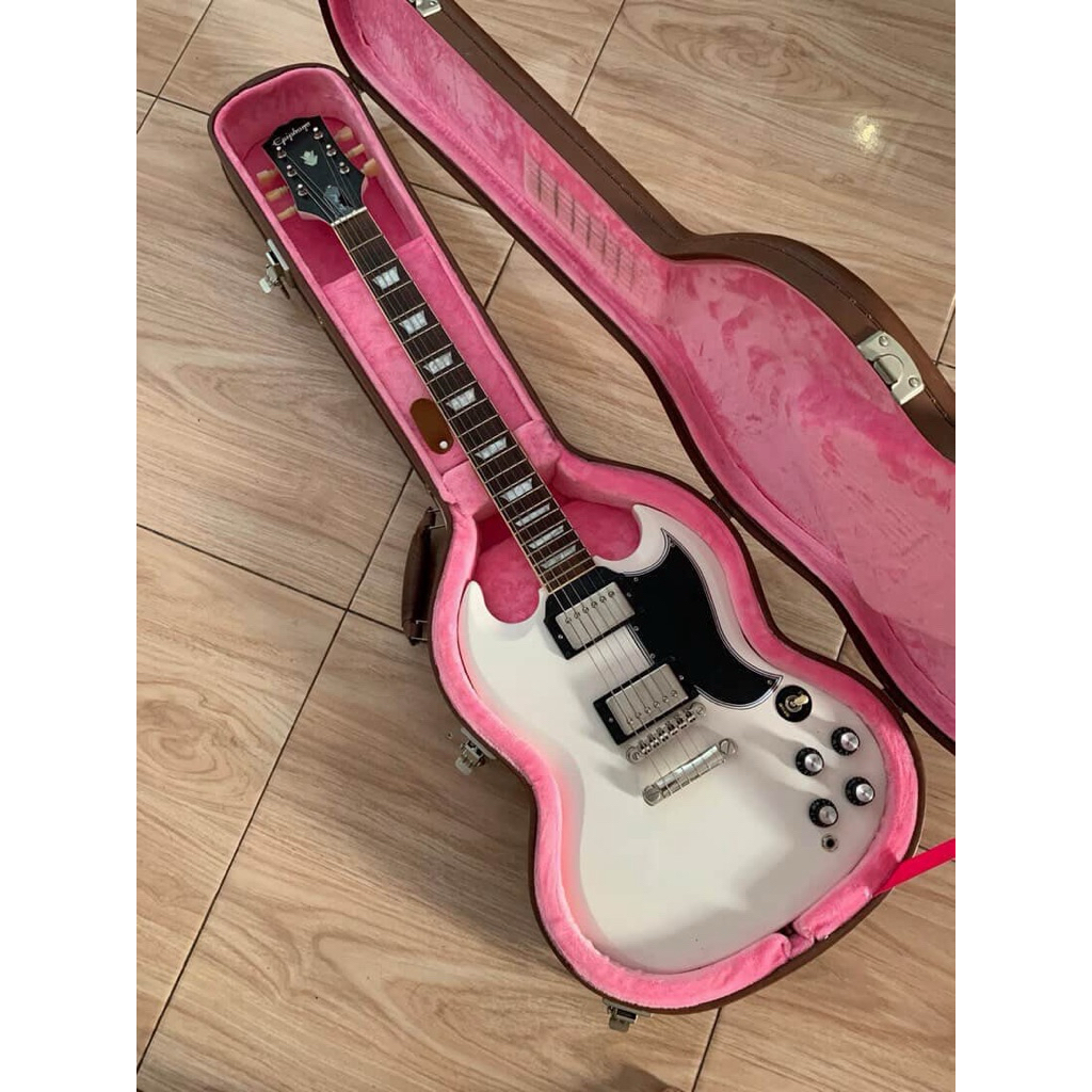 Epiphone SG White Gibson