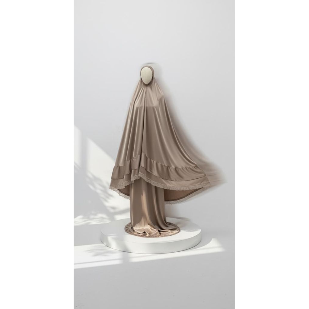 DEFECT MINOR | MUKENA SILK NM LUXEA SERIES NUDE ROYALE PREMIUM