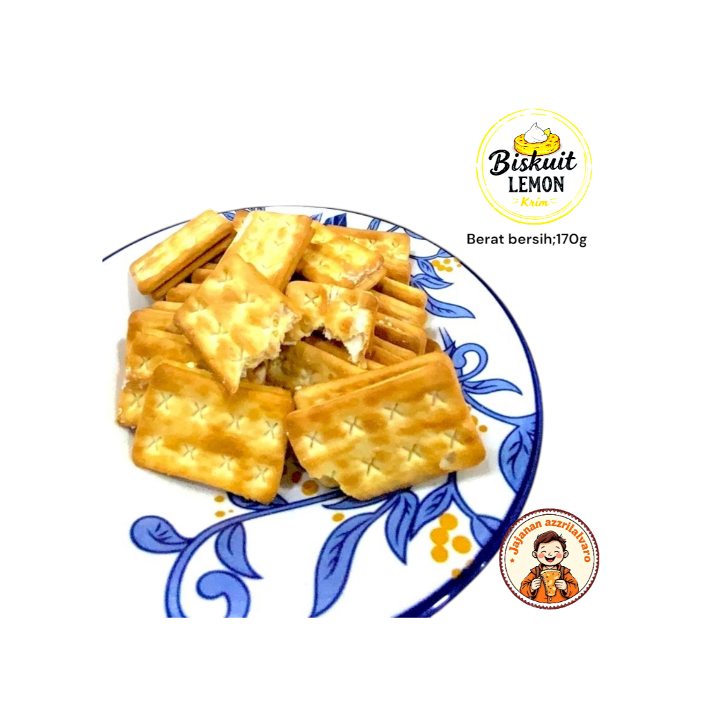 BISKUIT LEMON PUFF REFILL KHONG GUAN 170g KHONG GUAN