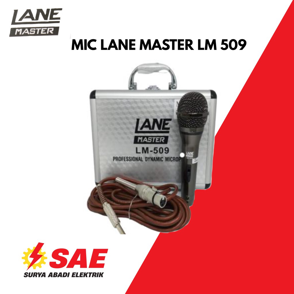 Microphone Lane Master LM 509 / Mic Koper Lane master LM 509 Original