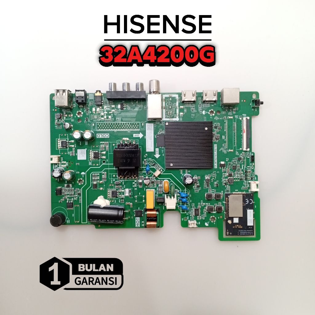 MAINBORD TV HISENSE 32A4200G - MB - MOTHERBOARD - MOBO - MODUL- MESIN TV HISENSE - 32A4200G
