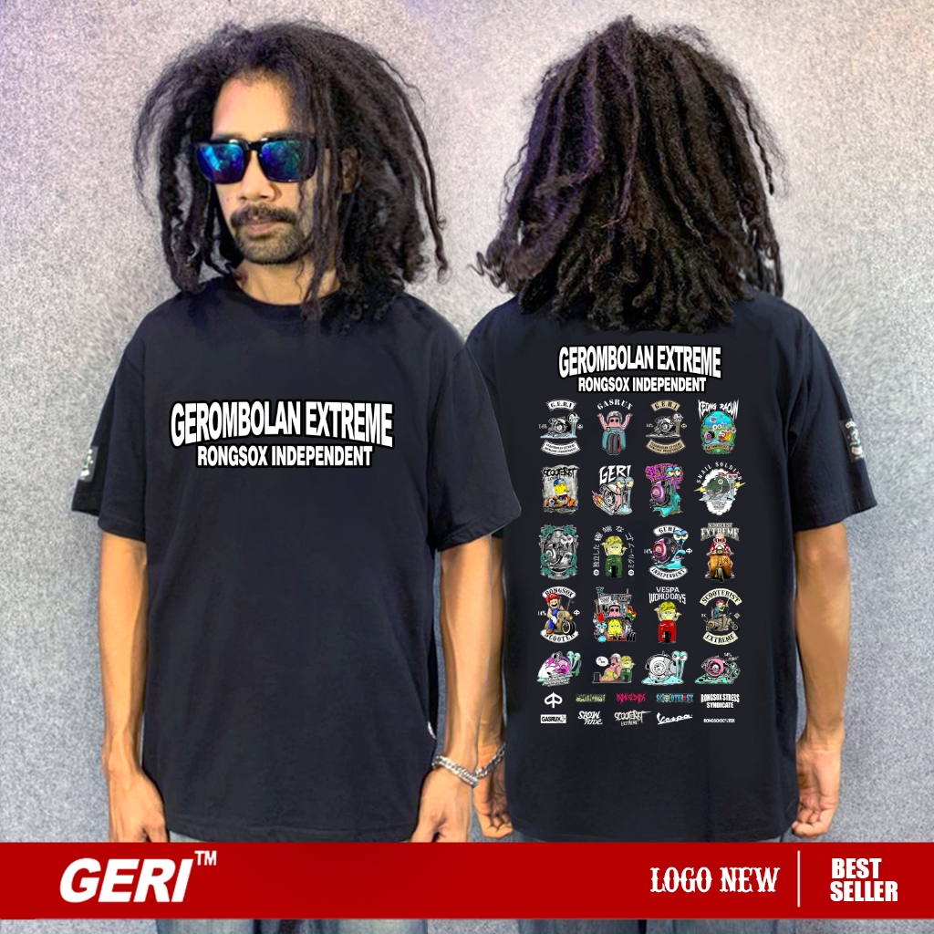 Kaos Vespa Geri original - LBN