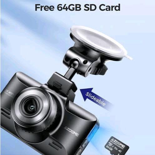 Azdome M01 MAX 4K Dual Camera Dashcam Car DVR Kamera Mobil DashCam Azdome