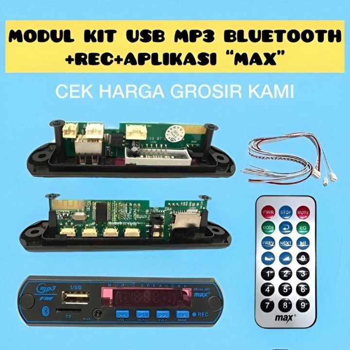 Modul Mp3 Player Bluetooth BT Link MAX + Record Original