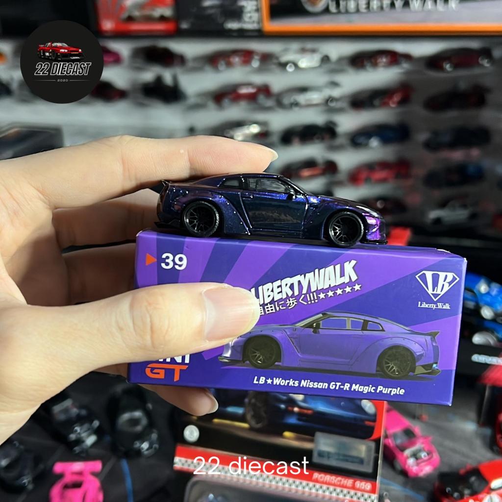 Mini gt nissan gtr r35 magic purple mini gt 39