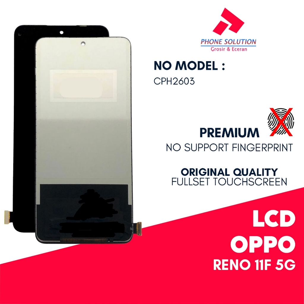 LCD Oppo Reno 11F 5G - Fingerprint Fullset Touchscreen